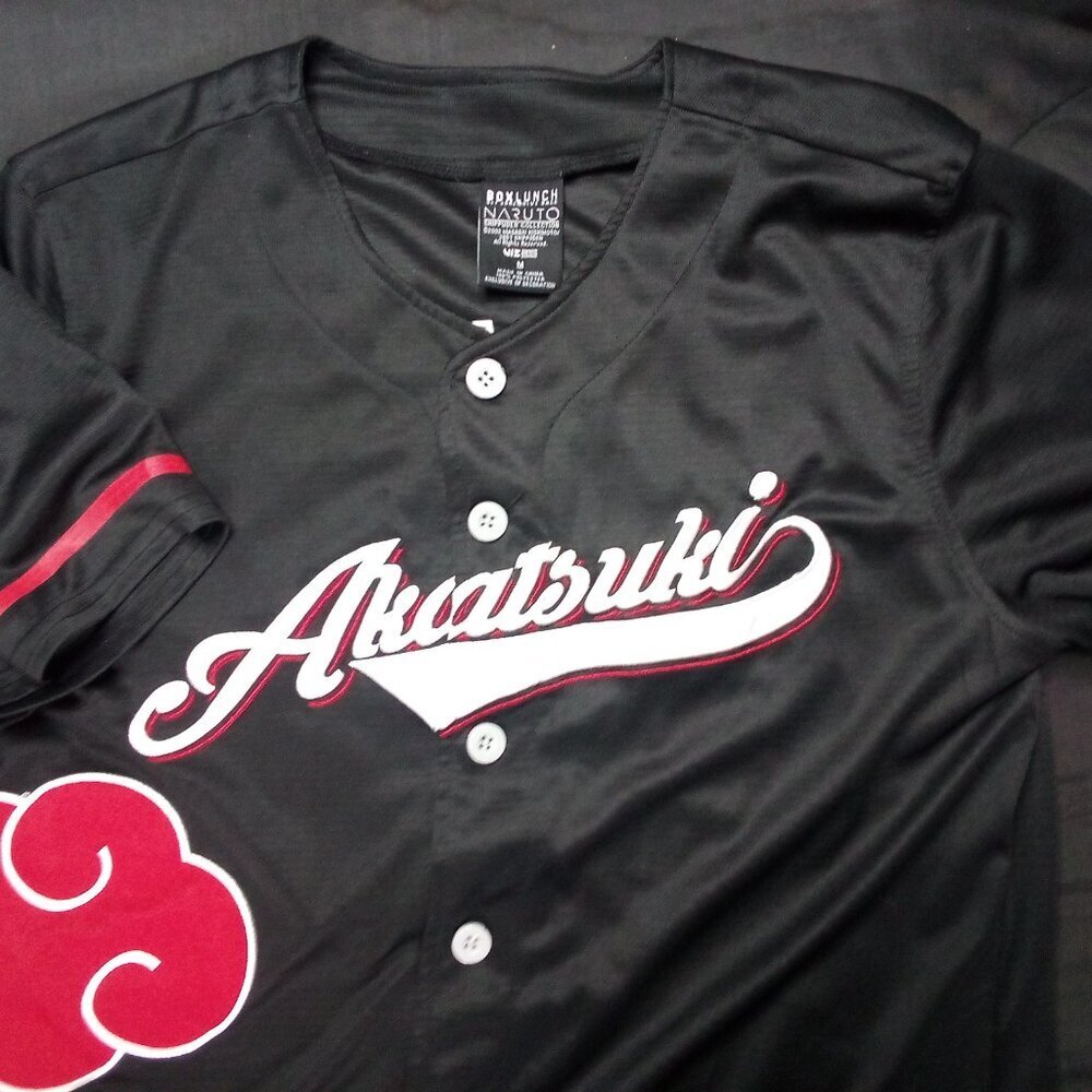 Box Lunch Exclusive Naruto Shippuden Akatsuki Baseball Jersey